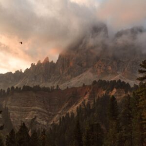 Misty Mountains Print